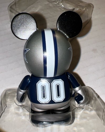 Disney Mickey Vinylmation Figurine Dallas Cowboys NFL Football Collectible 3" - Picture 9 of 11