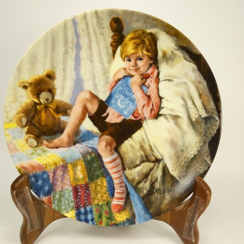 1984 "Diddle Diddle Dumplin" von John Mc Clelland Mutter Gans Teller RECO FLJB8 - Bild 1 von 11