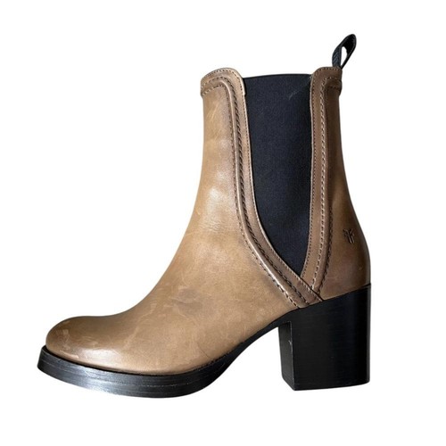 Frye Jean Chelsea Leder Bootie in Stein Größe 9 Neu ohne Etikett - Bild 8 von 15