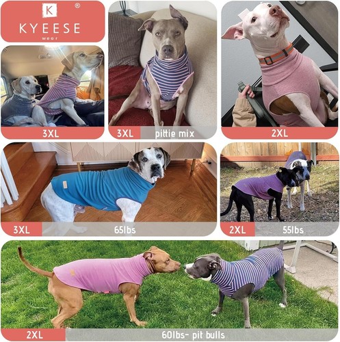 Soft Velvet Dog Pullovers - 2 Pack with Stylish Stripes for Fall & Winter - Picture 8 of 11