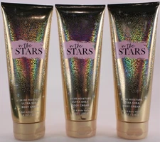 QTY 3 - Bath & Body Works IN THE STARS Body Hand Ultra Shea Body Cream  8Oz