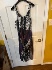 New Versus Versace Black / White Dress 36 IT / 0 US NWT AUTHENTIC