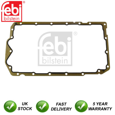 Oil Sump Gasket Febi Fits BMW 3 Series 1 Z4 5 X1 1.6 1.8 1.9 2.0 11137511224