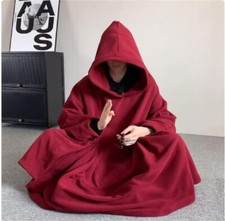 Buddhist Monk Winter Shaolin Robe Kung fu Cloak Uniform Meditation Suit