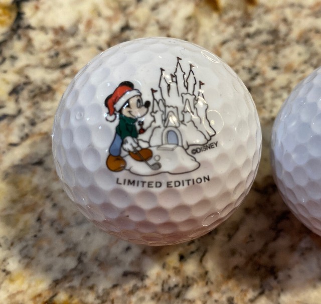 RARE LIMITED EDITION Set of 2 Disney Mickey Minnie Golf Balls Pinnacle eBay