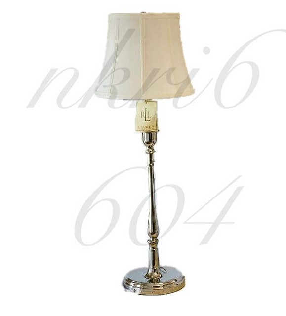 tall chrome table lamps