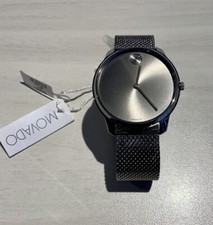 Movado Bold Grey Ion-Plated SS Quartz 42mm 3600599