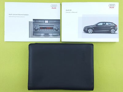 Audi A3 (2003 - 2005) Betriebsanleitung / Handbuch + Audioguide + Mappe