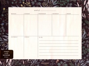 Fringe Eucalyptus Note sheets 80 Sheets NIP