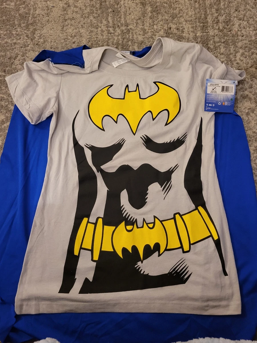 Rubies Brand Batgirl Tee Halloween Costume Shirt Large 14 16