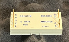 (1) SOLITRON DEVICES, INC BENDIX BHA-0004 5 WATT CLASS B AUDIO AMPLIFIER. NOS.
