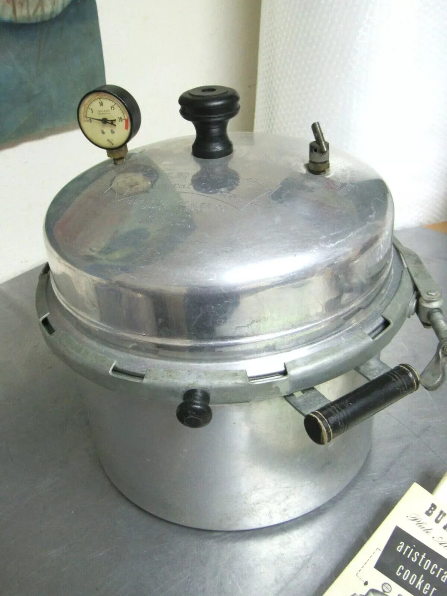 BURPEE Aristocrat Cooker Canner Pressure Cooker 1901699 pat
