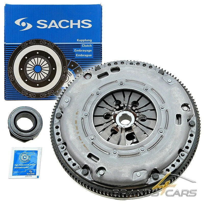 SACHS KUPPLUNGSSATZ + ZWEIMASSENSCHWUNGRAD FÜR VW POLO 9N 1.9 TDI  