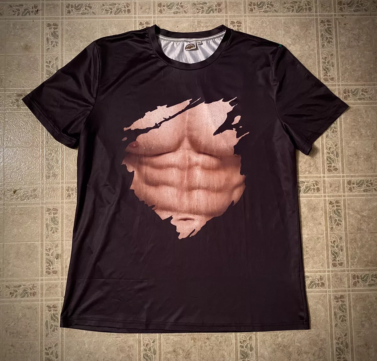 Ripped Muscles, six pack, chest T-shirt' Men's T-Shirt