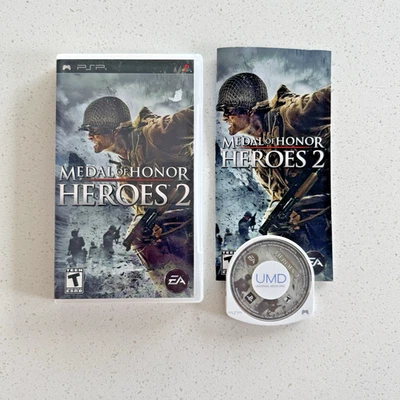 Sony PSP Medal of Honor: Heroes 2 Shooter Video Games for sale | eBay