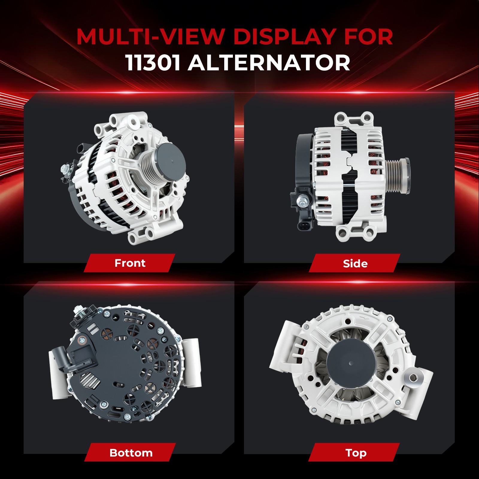 Alternator 11301 For BMW 128i 328i 328i xDrive 328xi 330i 330xi 528i X3 ...