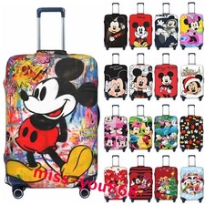 Mickey Minnie Mouse Suitcase Luggage Cover Trolly Protector Dust-proof 18"-32"
