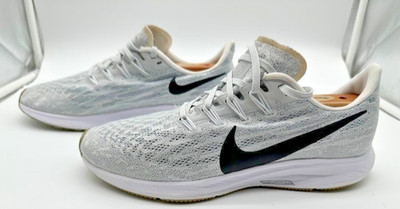 Nike Air Zoom Pegasus 36 Mens Running Shoes Grey Black AQ2203-003