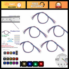 125pcs Pre-Wired Micro LED SMD Lights with Assembly Accessories for Model Buildi