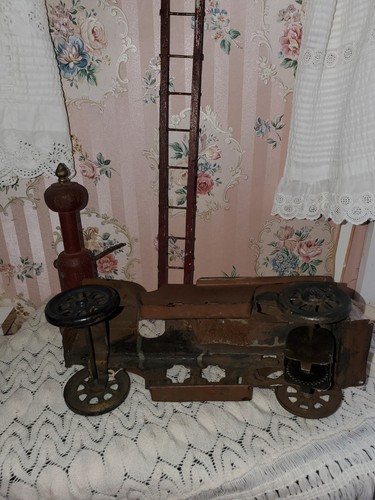 Circa 1920 DAYTON SCHEIBLE? HILL CLIMBER FRICTION DRIVE FIRE TRUCK + MORE - Picture 21 of 21