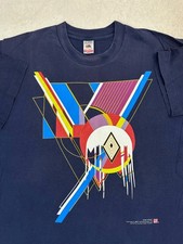 Vintage 1990s Frank Lloyd Wright Frozen Spheres Graphic Design Art T-Shirt, XL