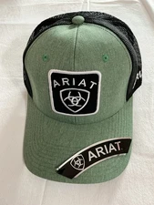 ARIAT Men's Blue Shield LogoBaseball Cap