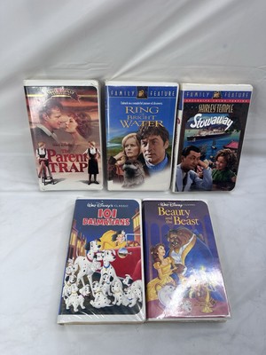 The Parent Trap Shirley Temple 101 Dalmatians Disney VHS Clamshell