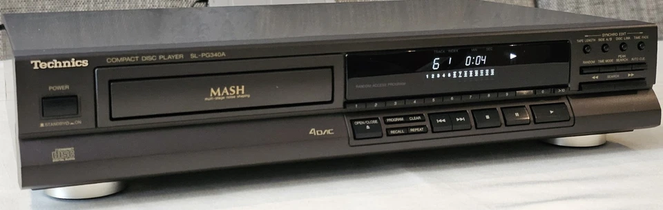 Technics SL-PG340A - Lettore CD con tecnologia MASH Lettore Compact Disc - Immagine 4 di 4