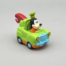 Vtech Disney Goofy in a Tow Truck 3.5" Toy Car Lights & Singing Talking Goofy