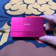 SONY Cyber-shot DSC-T700 10.1MP CCD Vintage Digital Camera Rose Red