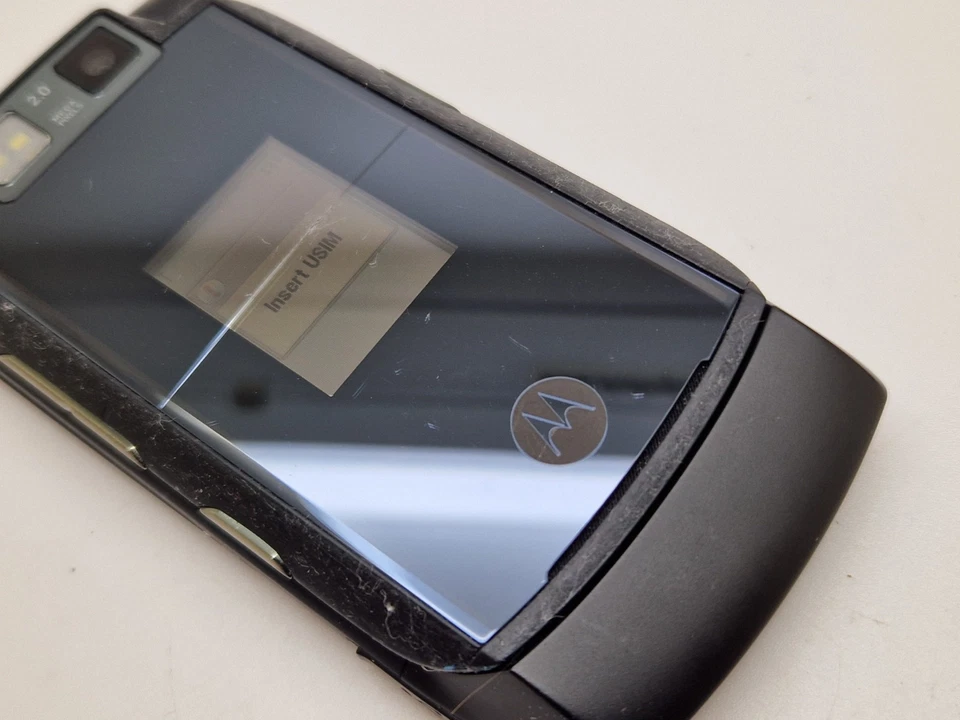 Working Rare (Orange/Talkhome Network) Motorola RAZR Maxx V6 Mobile Flip Phone - Image 3 of 4