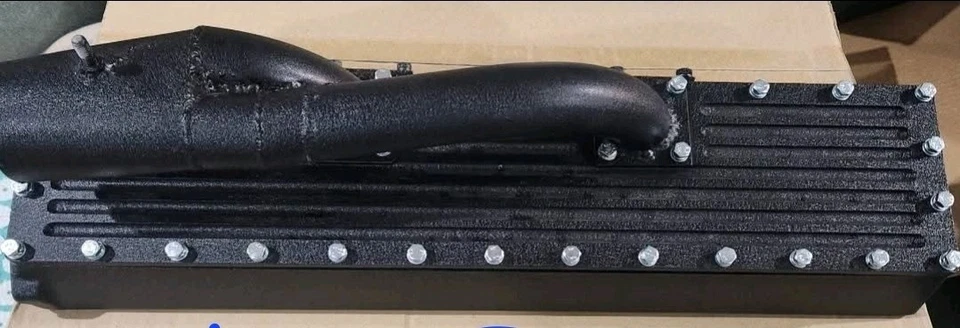 Tanque de sobretensión turbo Mikuni Weber triple carburador Datsun 240z 260z 280z L6 Foto 4 de 4