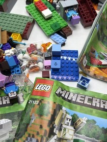 LEGO Minecraft Set Lot The Nether Portal (21143) 100% Complete 21123 21140 Extra