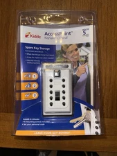 Wall Mounted Hide A Key Outdoor KeySafe Holds 5 Keys Weatherproof, Convenient