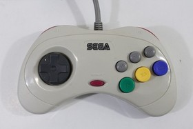 Official Sega Saturn White Controller Pad HSS-0101 OEM SS JPN Japan US Seller #3