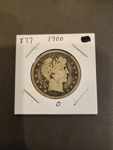 1900 Barber Half Dollar In Good Condition