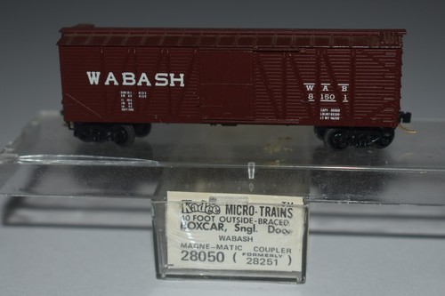 Coche de carga Kadee 28050 Wabash 40' escala N puerta única 81501 C53192 | Zustand: Used