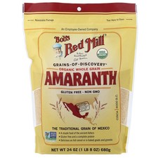 Organic Amaranth, Whole Grain, 24 oz (680 g)