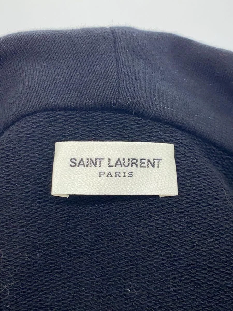 SAINT LAURENT (YSL) Felpa con cappuccio SAINT LAURENT M cotone nero 677259 YB2PG 1000 usata