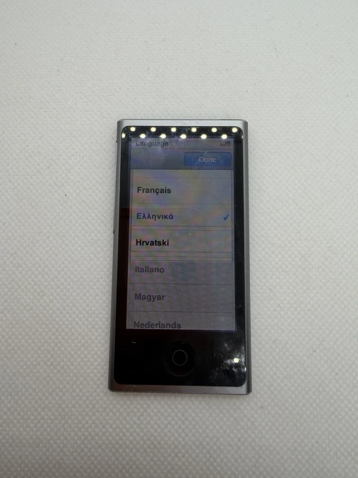 Apple iPod Nano 7. Generation 7G (16GB) Space Grau Grey Gray gebraucht #4580 - Bild 4 von 4