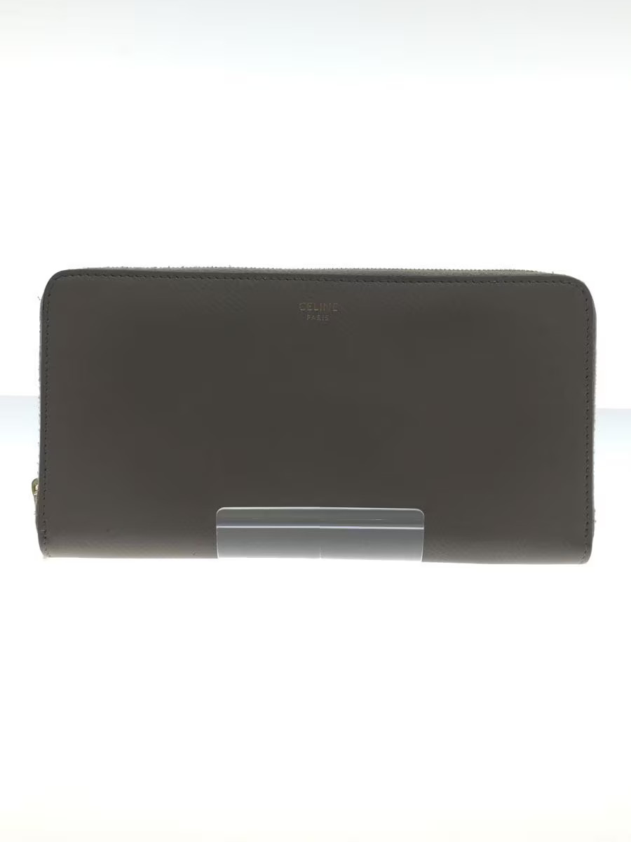 CELINE Multi-Function Round Zip Long Wallet Leath… - image 1