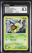 CGC 8.5 Turtwig 2007 POP Series 6 17/17 Cosmos Holo Pokemon Card on eBay