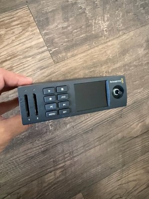 Blackmagic Design HyperDeck Studio Mini Recorder. Missing Knob.
