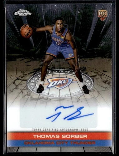 2025 Topps Thomas Sorber Chrome Rookie Autographs (Raw)