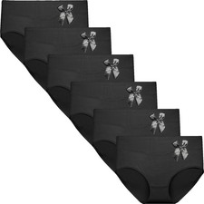 5er Set Damen Slips Baumwolle Tailienslip Unterhose Unterwäsche M L XL 2XL 9033