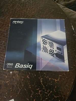 Antec Basiq BP350 350 Watt Power Supply ATX12V v2.01 BRAND NEW open box 