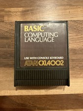 Atari Basic Computing Language Cartridge Only CXL4002 TESTED WORKS