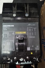 Square D FH36100 AL100FA 3-Pole 100A 600V AC Thermal Overload Breaker