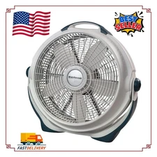 20" Wind Machine Air Circulator Fan, 3-Speed, Gray