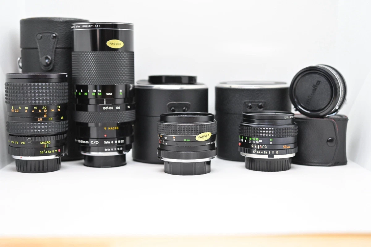 Minolta 35mm Focal f/2.8 Camera Lenses for sale - eBay